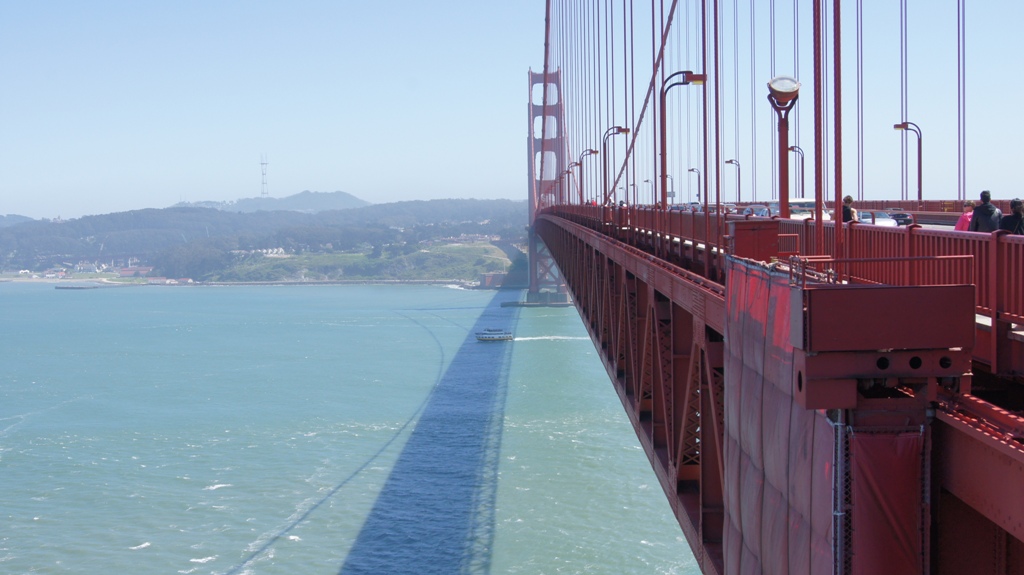 Сан-Франциско - Золотые ворота (San Francisco Golden Gate bridge California June 2011), Калифорния, -  Путешествие по Калифорнии, заметки путешественника, Июнь 2011 год.